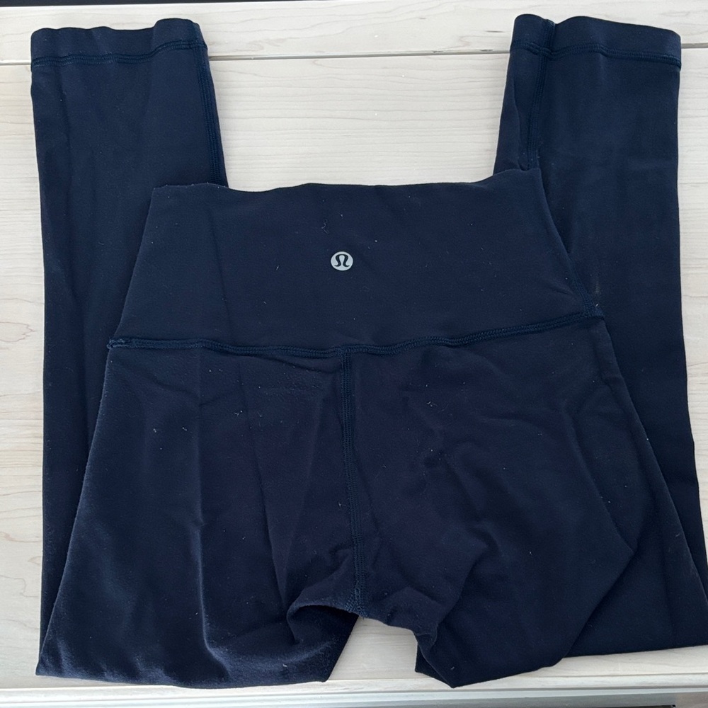 Lululemon Navy Blue High-Rise Leggings